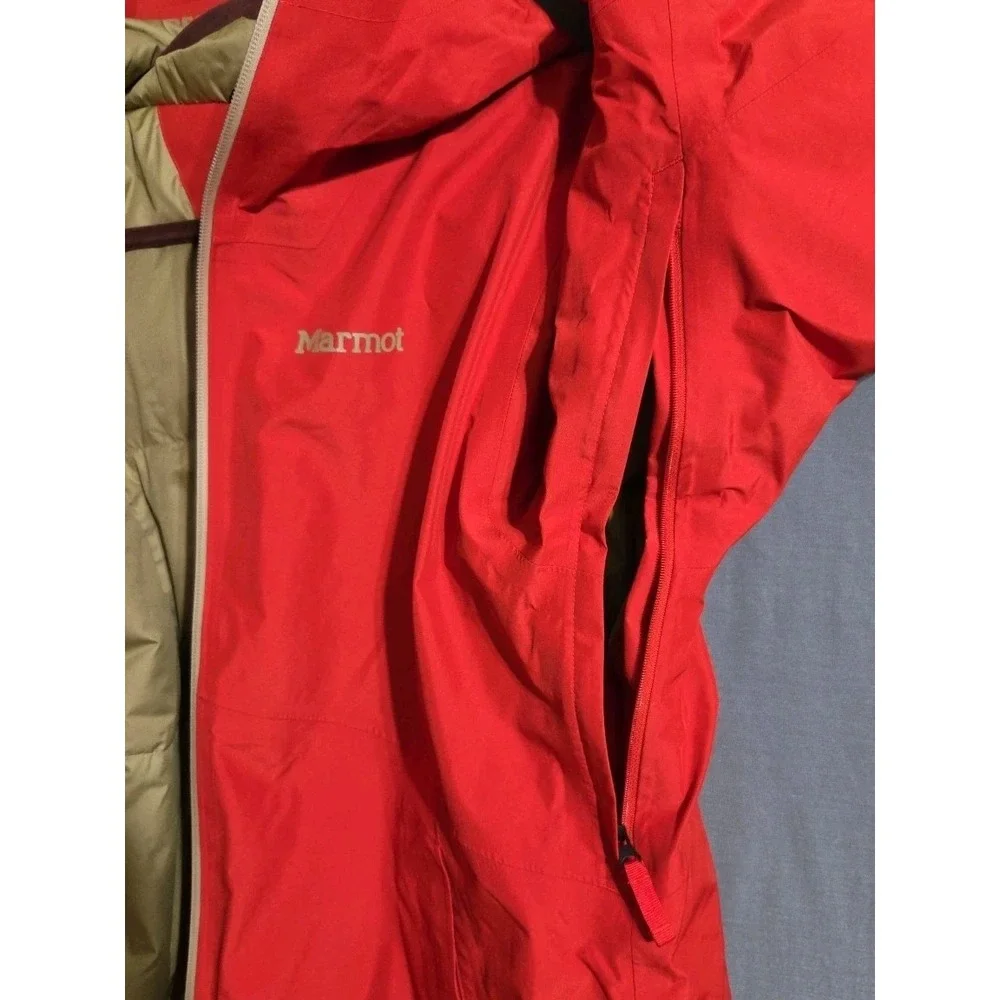 NEW Marmot Lightray Men's M Gore-Tex Recco Ski Parka/Jacket/Coat Orange $350